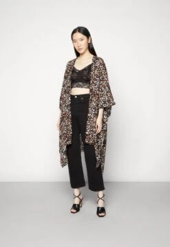 Anna Field Cape - Brown/black