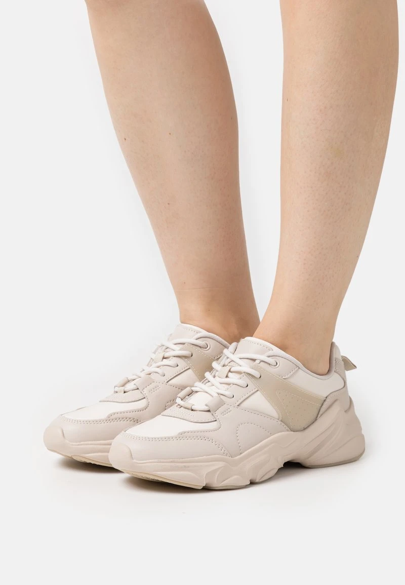 Anna Field LEATHER - Sneaker Low - Beige 1 Anna Field LEATHER - Sneaker Low - Beige