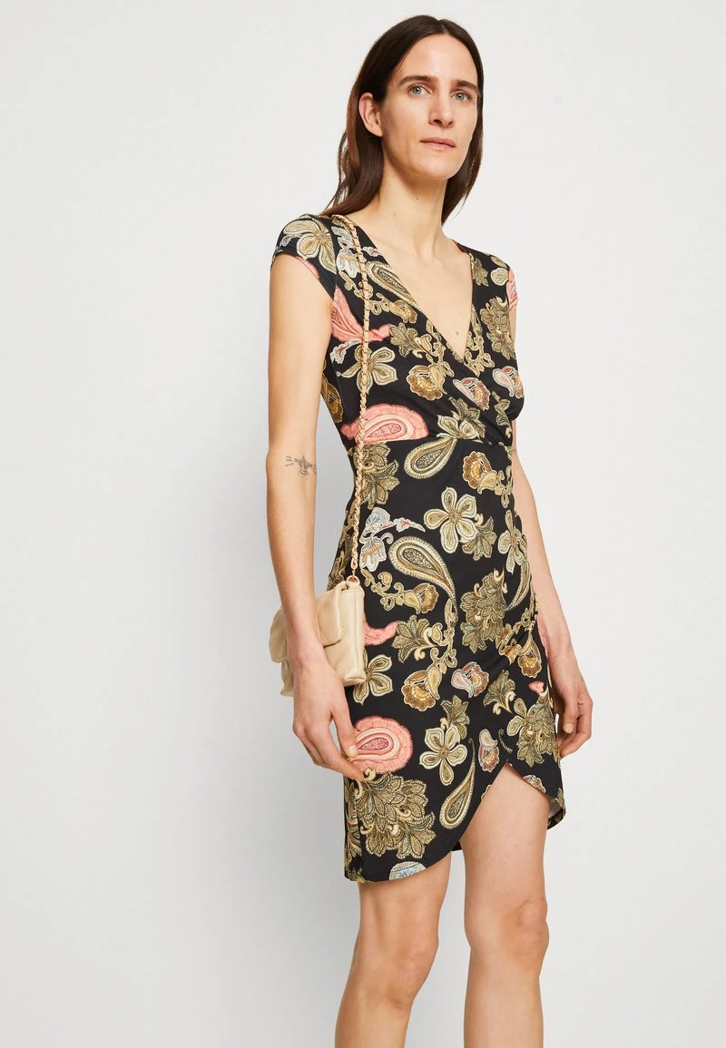 Anna Field Jerseykleid - Black/multi Coloured 4 Anna Field Jerseykleid - Black/multi Coloured – Bild 4