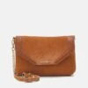 Anna Field LEATHER - Clutch - Cognac
