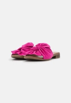 Anna Field LEATHER - Pantolette Flach - Pink -Anna Field 117a96ba6e8343f18f26d7bc6bfee635