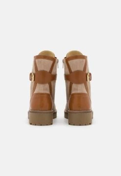 Anna Field LEATHER - Schnürstiefelette - Taupe -Anna Field 198661708c754f0aa6c9cbbbd3b76966