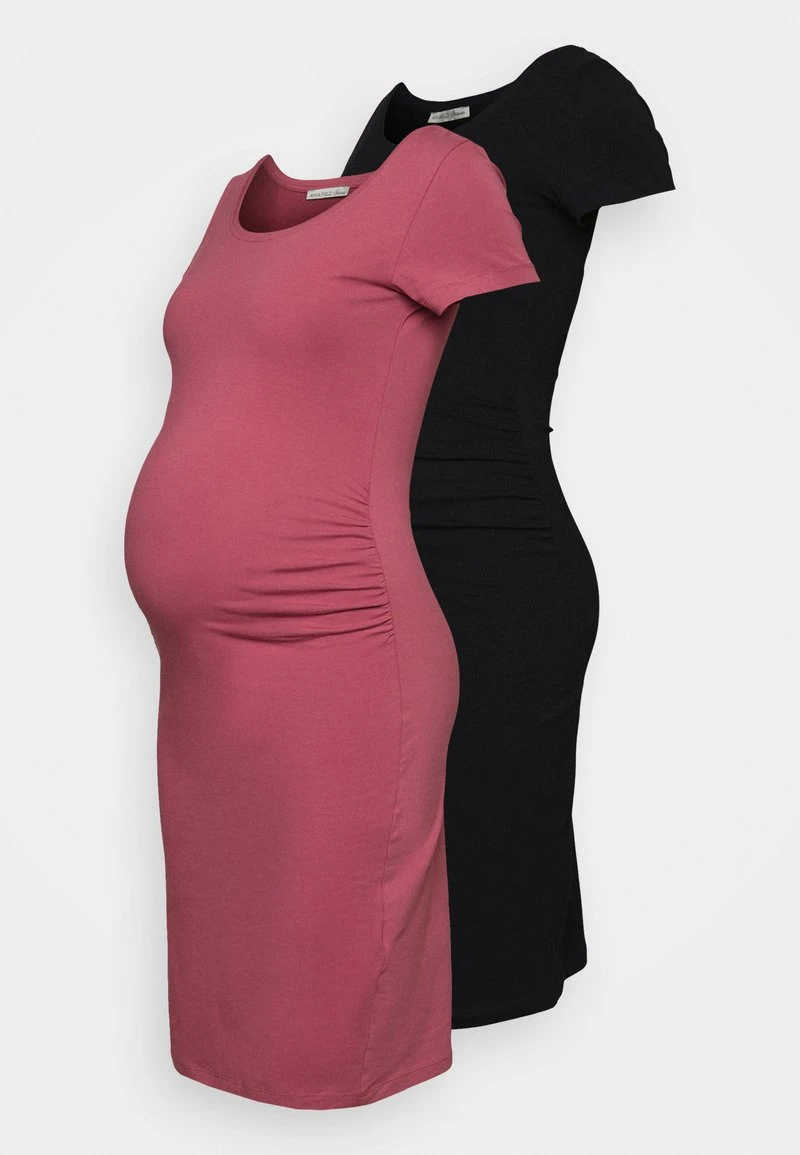 2 PACK - Etuikleid - Black/pink 6 2 PACK - Etuikleid - Black/pink – Bild 6