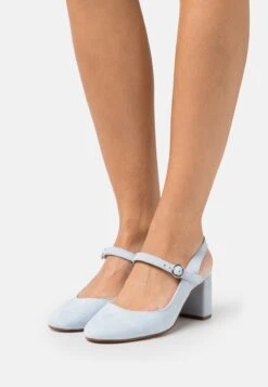 Anna Field LEATHER - Pumps - Light Blue