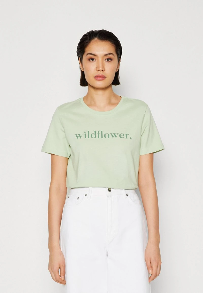 Anna Field T-Shirt Print - Green 1 Anna Field T-Shirt Print - Green
