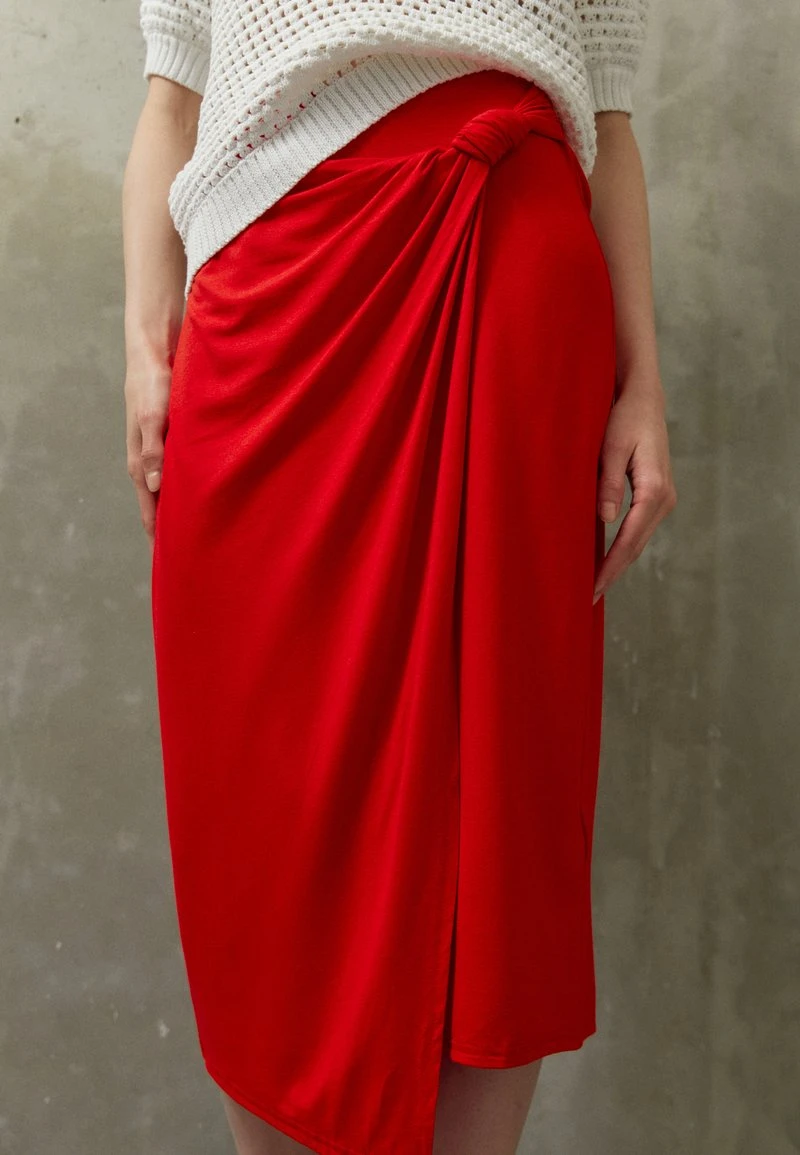 Anna Field Bleistiftrock - Red 1 Anna Field Bleistiftrock - Red