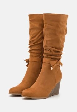 Anna Field Keilstiefel - Cognac 8 Anna Field Keilstiefel - Cognac -Anna Field 495d5be1137e42ae81b394ef9cfff13c