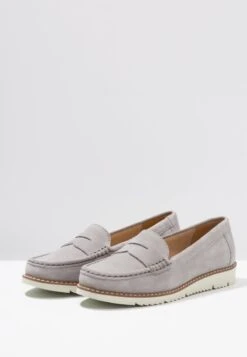 Anna Field COMFORT LEATHER - Slipper - Grey -Anna Field 4c4570f7d8534c099ae427e8c80cf336