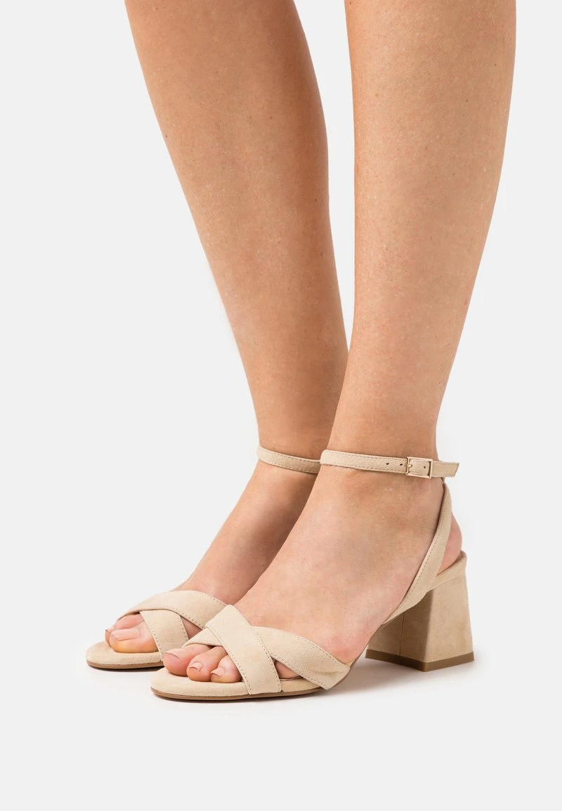 Anna Field LEATHER - Riemensandalette - Beige 1 Anna Field LEATHER - Riemensandalette - Beige