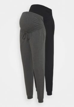 2 PACK - Jogginghose - Black/ Dark Grey -Anna Field 4f98dcb1ab9b41ba82fff11a20b5bc17 1