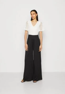 Anna Field Jumpsuit - White/black