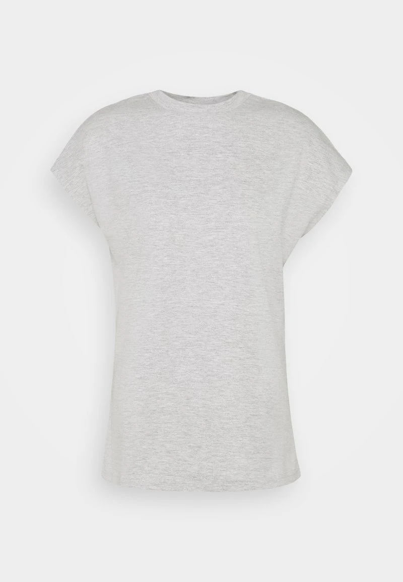 Anna Field T-Shirt Basic - Mottled Light Grey 1 Anna Field T-Shirt Basic - Mottled Light Grey