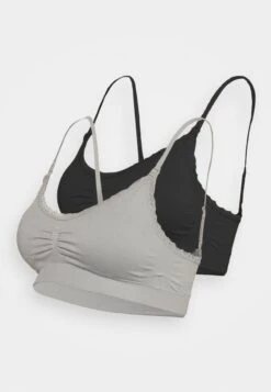 Anna Field MATERNITY SEAMLESS BRA 2 PACK - Bustier - Grey/black 11 Anna Field MATERNITY SEAMLESS BRA 2 PACK - Bustier - Grey/black -Anna Field 5a75f8e8aa114f748ddd1c810760d7a7 1