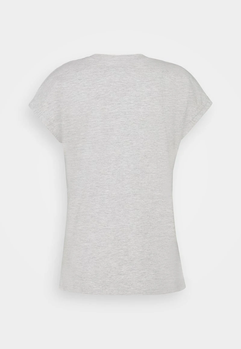 Anna Field T-Shirt Basic - Mottled Light Grey 2 Anna Field T-Shirt Basic - Mottled Light Grey – Bild 2