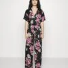Jumpsuit - Black/ Multi-coloured