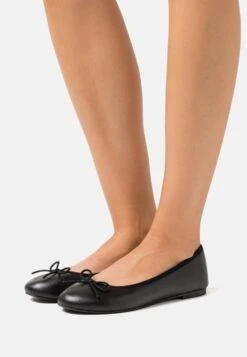 Anna Field LEATHER - Klassischer Ballerina - Black