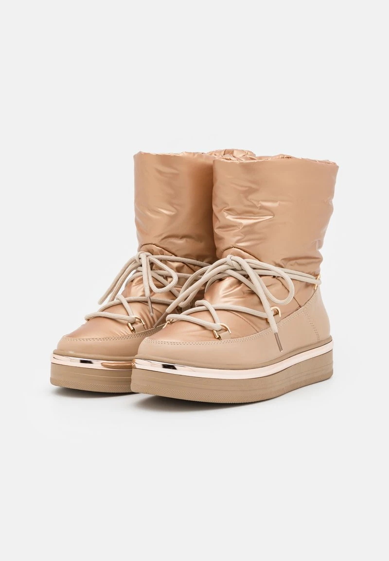 Plateaustiefelette - Rose Gold Coloured 3 Plateaustiefelette - Rose Gold Coloured – Bild 3