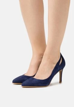 Anna Field LEATHER - High Heel Pumps - Dark Blue
