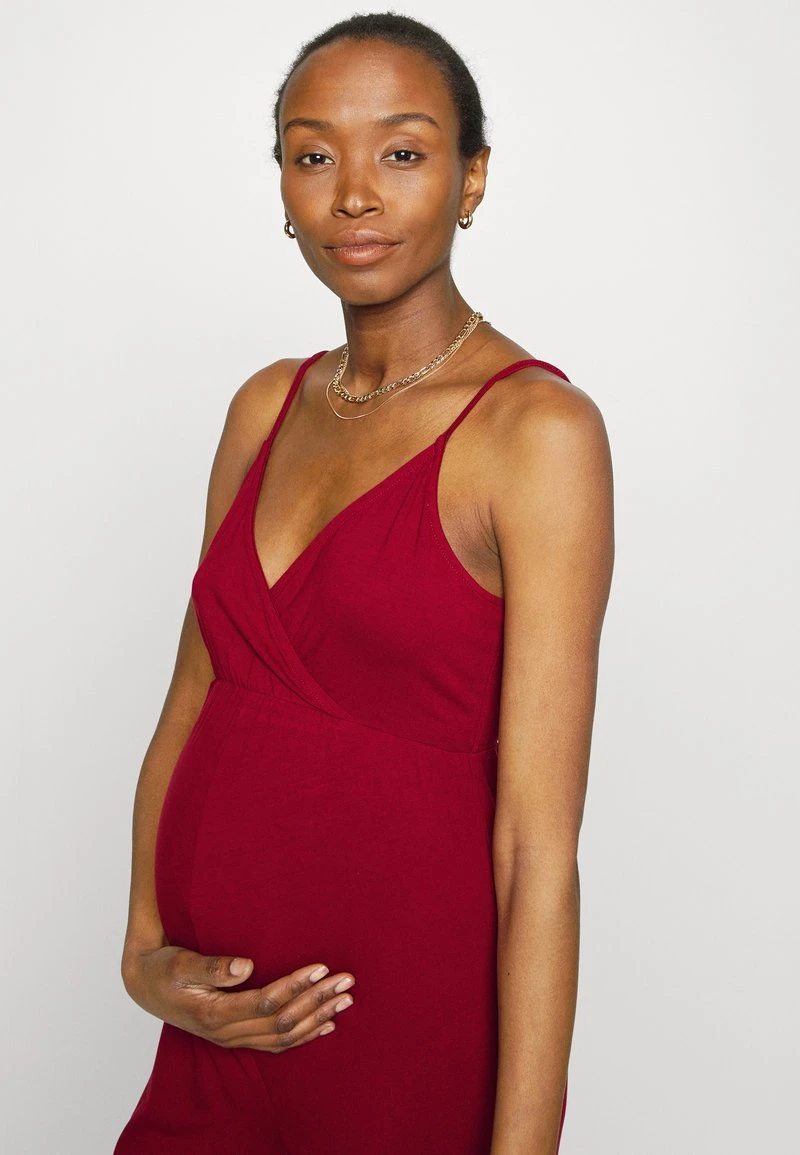 STRAPPY DRAPPY CINTERED - Jumpsuit - Dark Red 5 STRAPPY DRAPPY CINTERED - Jumpsuit - Dark Red – Bild 5