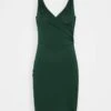 Anna Field Jerseykleid - Dark Green