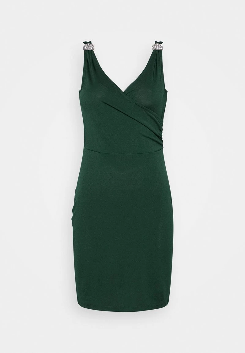 Anna Field Jerseykleid - Dark Green 1 Anna Field Jerseykleid - Dark Green