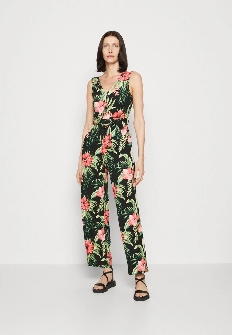 Anna Field Jumpsuit - Black/green 1 Anna Field Jumpsuit - Black/green