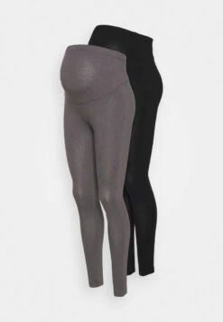 2 PACK - Leggings - Hosen - Grey/black 11 2 PACK - Leggings - Hosen - Grey/black -Anna Field 97f773dd19b84eacbe87df1cc54b0026