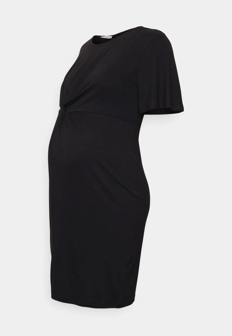 SLEEVES MINI DRESS - Jerseykleid - Black 5 SLEEVES MINI DRESS - Jerseykleid - Black – Bild 5