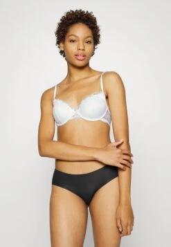 Anna Field 2 PACK LACE T SHIRT BRA - Bügel BH - White/black -Anna Field 9d4bcb595c844bf7922d48f707bec2e7