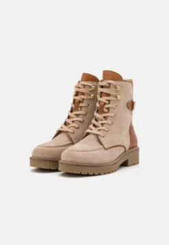 Anna Field LEATHER - Schnürstiefelette - Taupe -Anna Field afd4e184ccc0497c94ee1ec347b70e0a