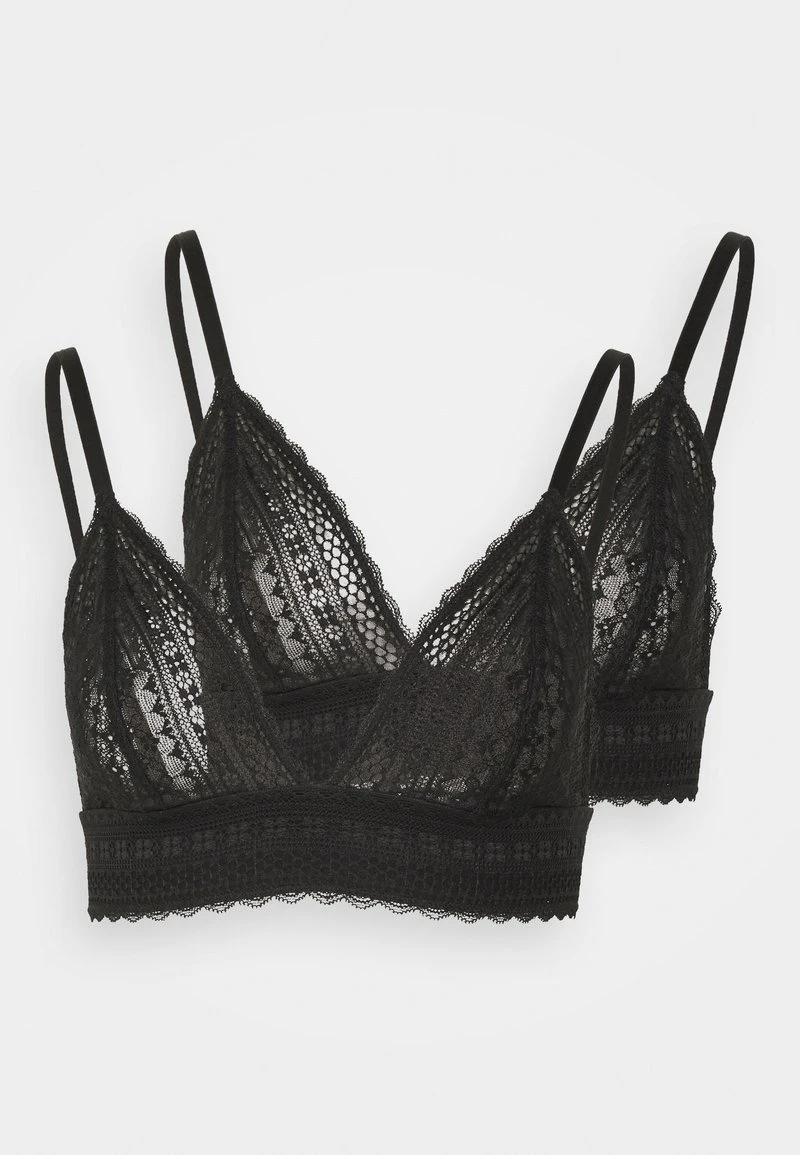 Anna Field 2PP GREER LACE BRALETTE - Triangel BH - Black 4 Anna Field 2PP GREER LACE BRALETTE - Triangel BH - Black – Bild 4