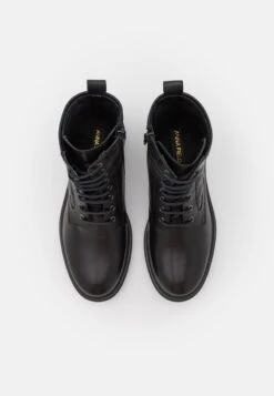 Anna Field LEATHER - Schnürstiefelette - Black -Anna Field ba4cc7f76a154eeb8cd51c859dd589cd