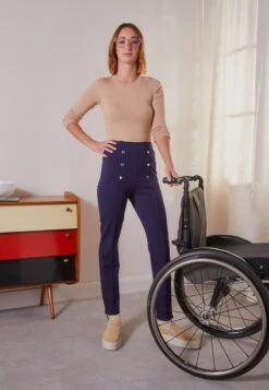 Anna Field Stoffhose - Dark Blue -Anna Field c3967a92b27545ab89c7e7f0af967140