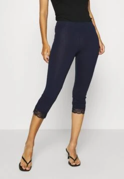 Anna Field 2 PACK - Leggings - Hosen - Dark Blue/black 9 Anna Field 2 PACK - Leggings - Hosen - Dark Blue/black -Anna Field db1b0134bd87423780dea04488ec7493