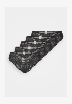 Anna Field 5 PACK - Slip - Black -Anna Field dccba64d21d34d7cadc660bba37090fe