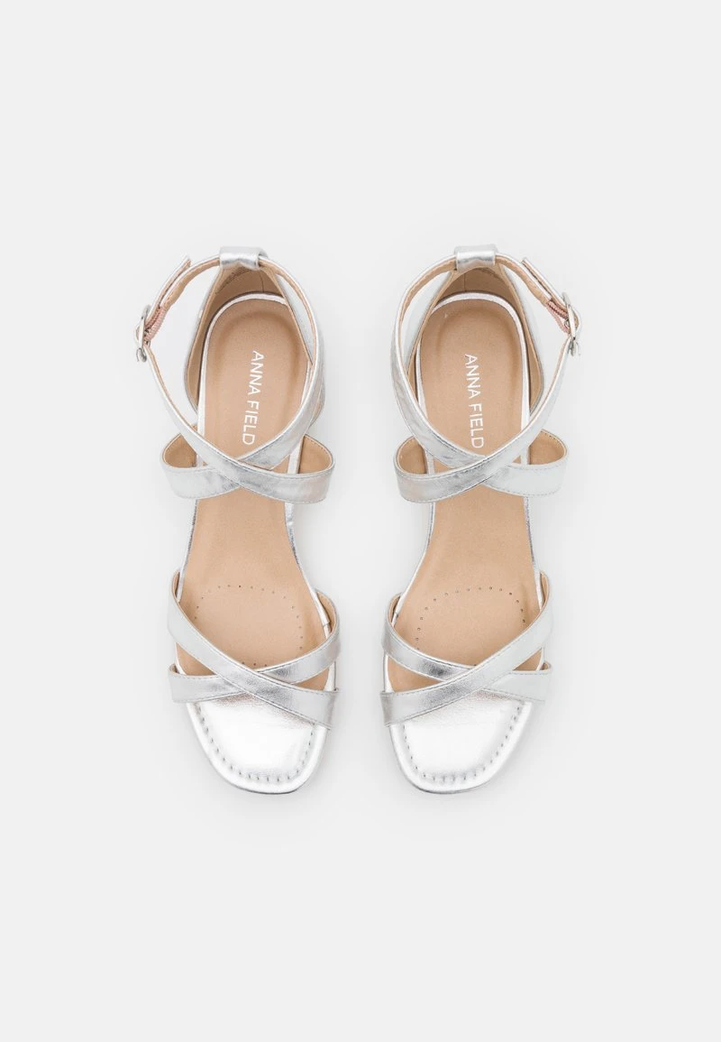 Anna Field COMFORT - Riemensandalette - Silver 6 Anna Field COMFORT - Riemensandalette - Silver – Bild 6