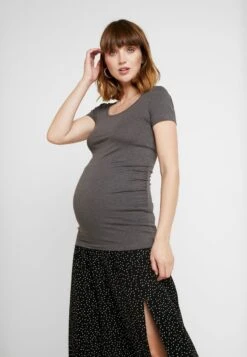 2 PACK - T-Shirt Basic - Dark Gray/black 8 2 PACK - T-Shirt Basic - Dark Gray/black -Anna Field ef9773ecc6074f73a958b52d3b7df616