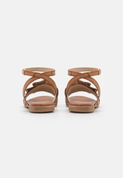 Anna Field LEATHER - Riemensandalette - Cognac -Anna Field f609940ed47a498d983bbe77ad6bf7ce