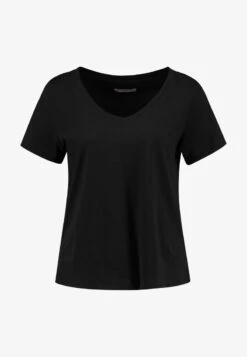 Anna Field T-Shirt Basic - Black -Anna Field f7cb69534331411db45d95df342bc5bb
