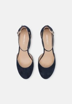 Anna Field LEATHER - Pumps - Dark Blue -Anna Field fa81b595286a4404b242f3c99fbaf72b