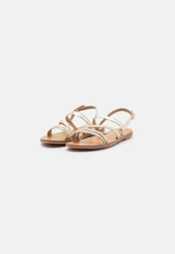 Anna Field LEATHER - Riemensandalette - Gold -Anna Field fe6eb2da2acb478fab42aa51c0ae4f00